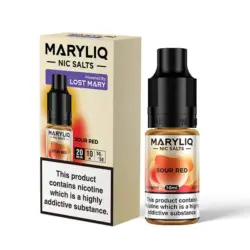 Sour Red by MARYLIQ Nic Salts 10ml