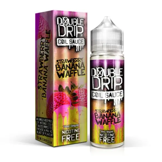 Strawberry Banana Waffle by Double Drip | 50ml Juice