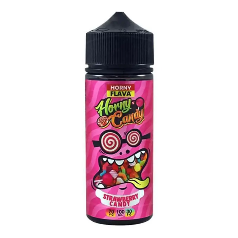 Strawberry by Horny Candy | 100ml Shortfill
