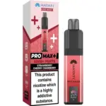 Strawberry Cherry Cranberry by Hayati Pro Max+ 6000 Pod Replacement Disposable Vape | 6000 Puff