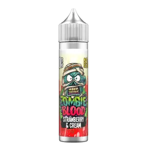 Strawberry & Cream By Zombie Blood | 50ml Shortfill