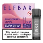 Strawberry Grape ELFA Pods by Elf Bar | Pre-filled Pods