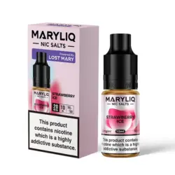 Strawberry Ice by MARYLIQ Nic Salts 10ml
