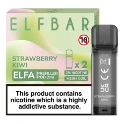 Strawberry Kiwi ELFA Pods by Elf Bar | Pre-filled Pods