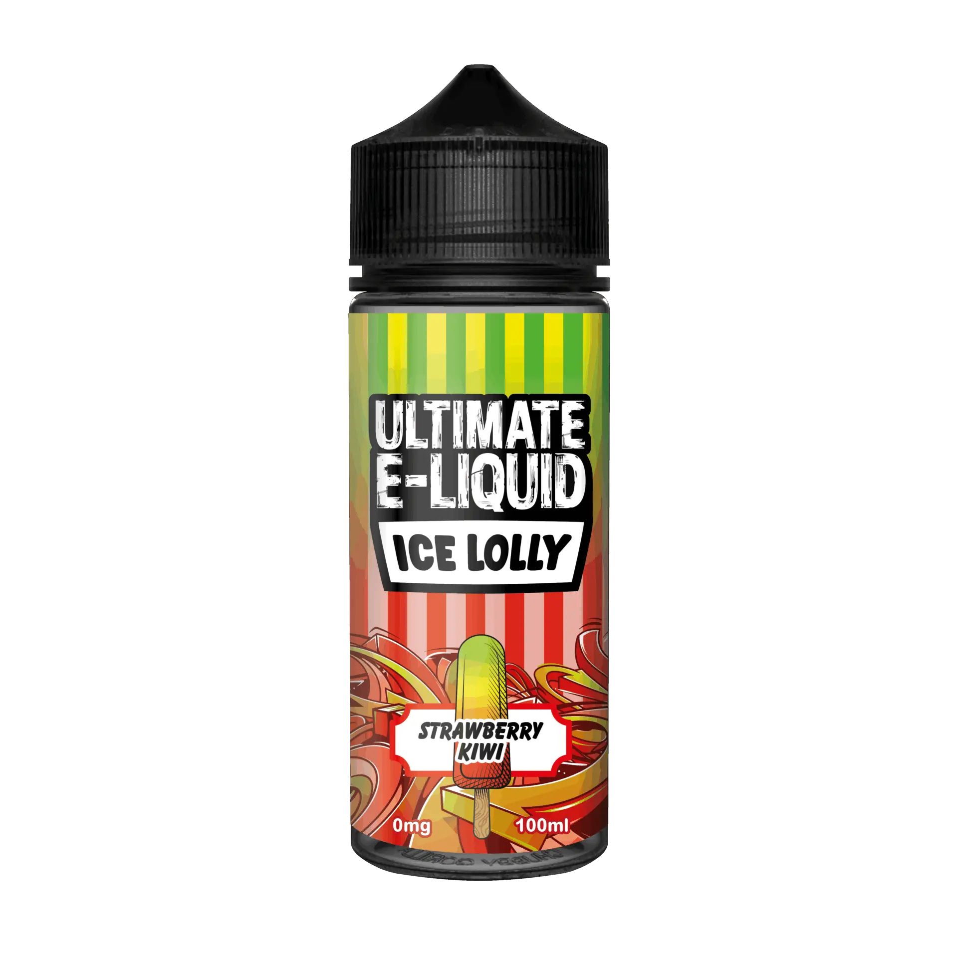 Strawberry Kiwi by Ultimate E-Liquid Ice Lolly | 100ml Shortfill