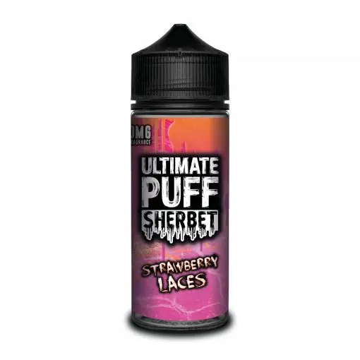 Strawberry Laces by Ultimate Puff Sherbet | 100ml Shortfill