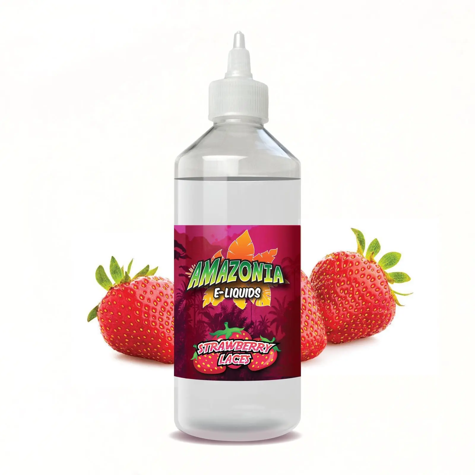 Strawberry Laces by Amazonia E-Liquids |  500ml Shortfill