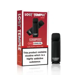 Strawberry Raspberry Cherry Vape Pen Pod Pack by Lost Temple