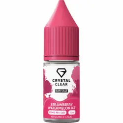 Strawberry Watermelon Ice by Crystal Clear Bar Salt 10ml
