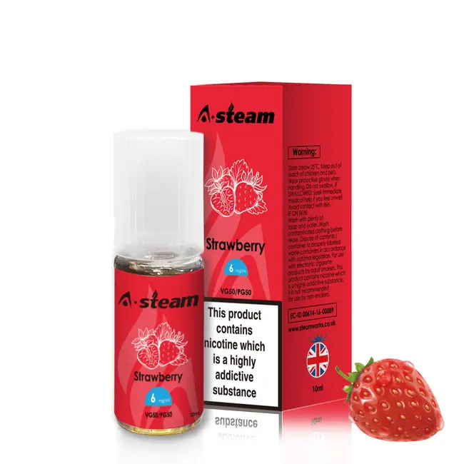 Strawberry by Asteam 10ml | Sold As 10 x 10ml
