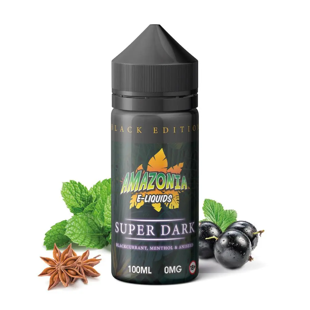 Super Dark Ice by Amazonia Black Edition | 100ml Shortfill