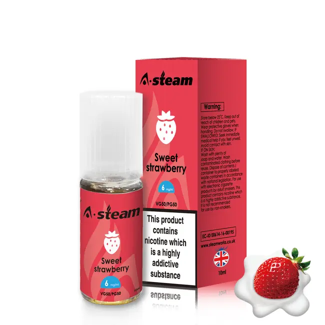Sweet Strawberry by Asteam | 10ml Juice