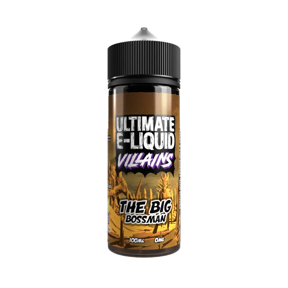The Big Bossman by Ultimate E-Liquid Villains | 100ml Shortfill
