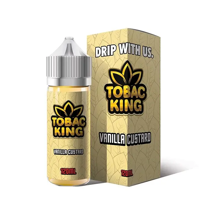 Vanilla Custard by Tobac King | 100ml Shortfill