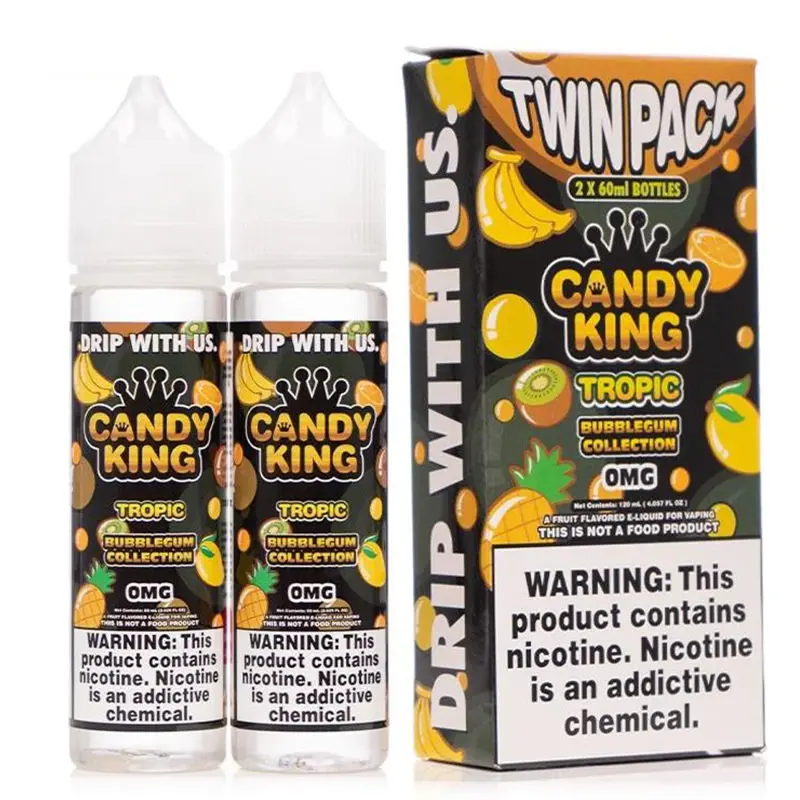 Tropic by Candy King Bubblegum | 100ml Shortfill