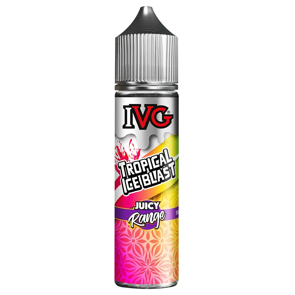 Tropical Ice Blast by IVG Juicy Range | 50ml Shortfill