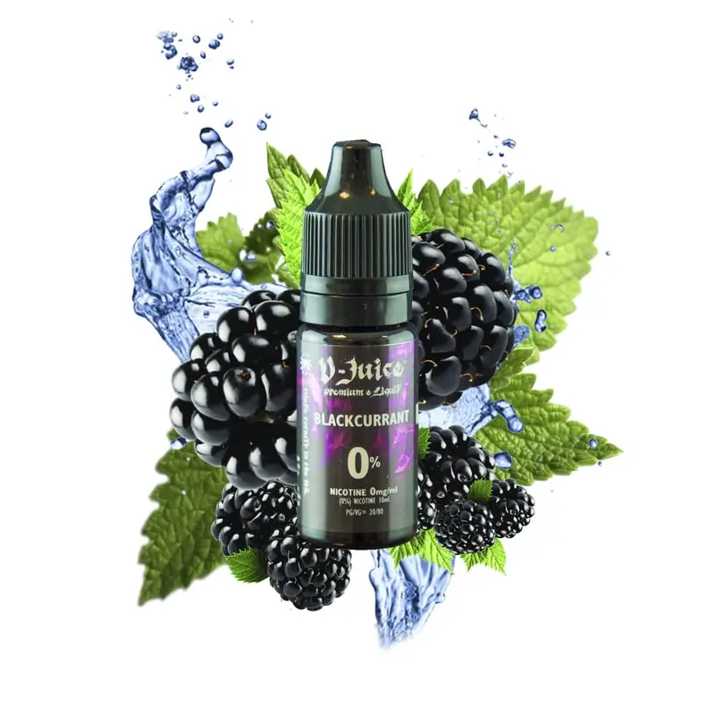 Blackcurrant by V-Juice | 10ml Bottle