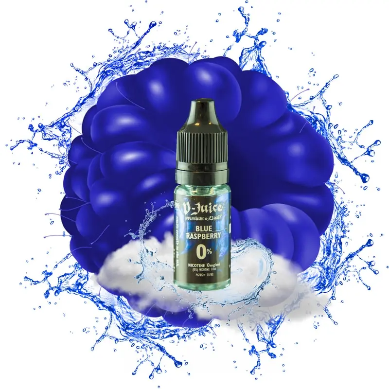 Blue Raspberry by V-Juice | 10ml Bottle