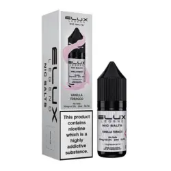 Vanilla Tobacco by Elux Legend Nic Salts 10ml