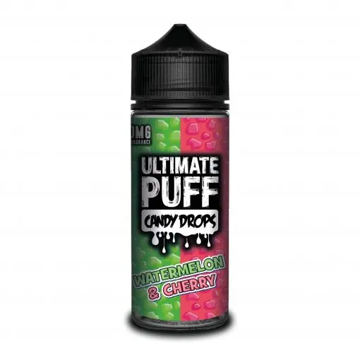 Watermelon & Cherry by Ultimate Puff Candy Drops | 100ml Shortfill