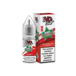 Watermelon Cherry Bar Favourites by IVG E-liquid Salt 10ml