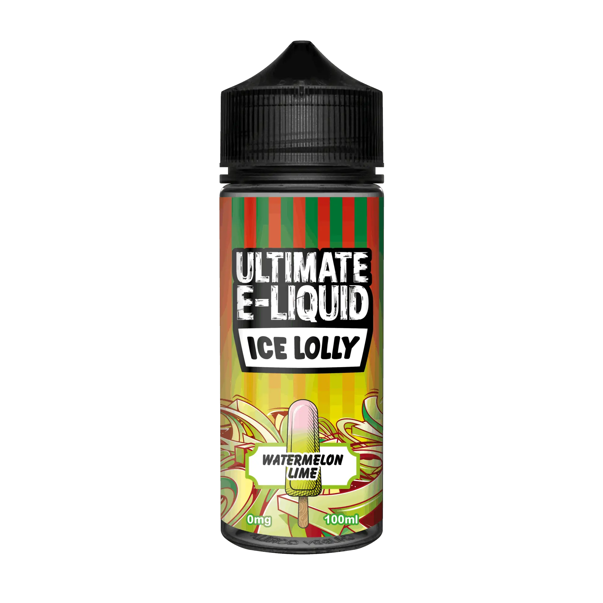 Watermelon Lime by Ultimate E-Liquid Ice Lolly | 100ml Shortfill