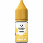 White Peach Razz by Crystal Clear Bar Salt 10ml