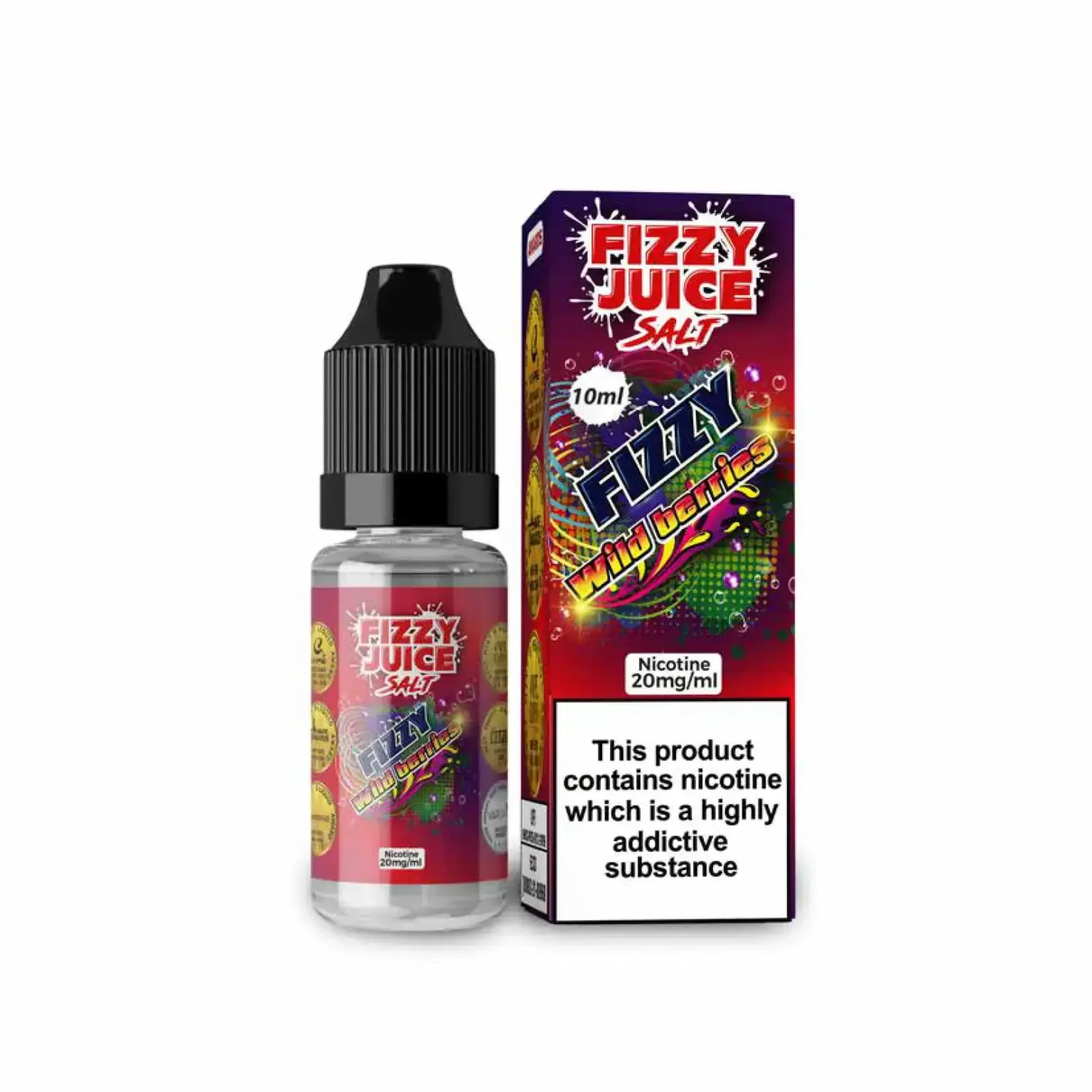Wild Berries by Fizzy Juice Salt 10ml Updated