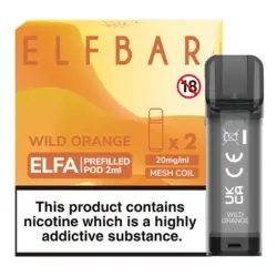 Wild Orange ELFA Pods by Elf Bar | Pre-filled Pods