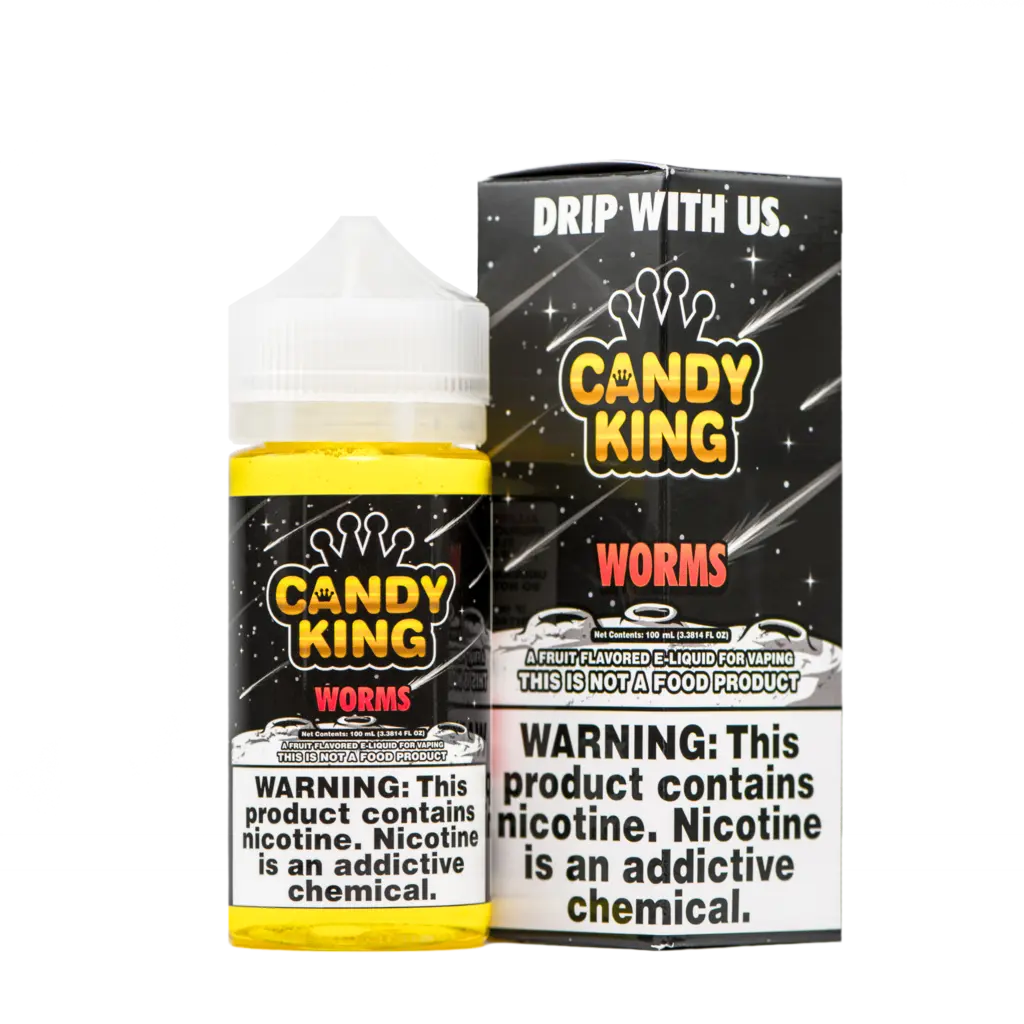 Sour Worms by Candy King | 100ml Shortfill