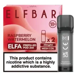 Raspberry Watermelon ELFA Pods by Elf Bar | Pre-filled Pods