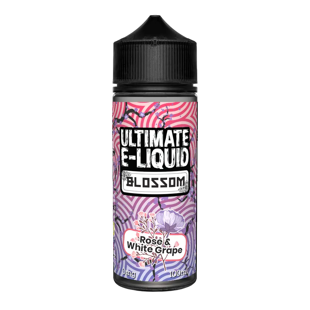 Rose & White Grape by Ultimate E-Liquid Blossom | 100ml Shortfill