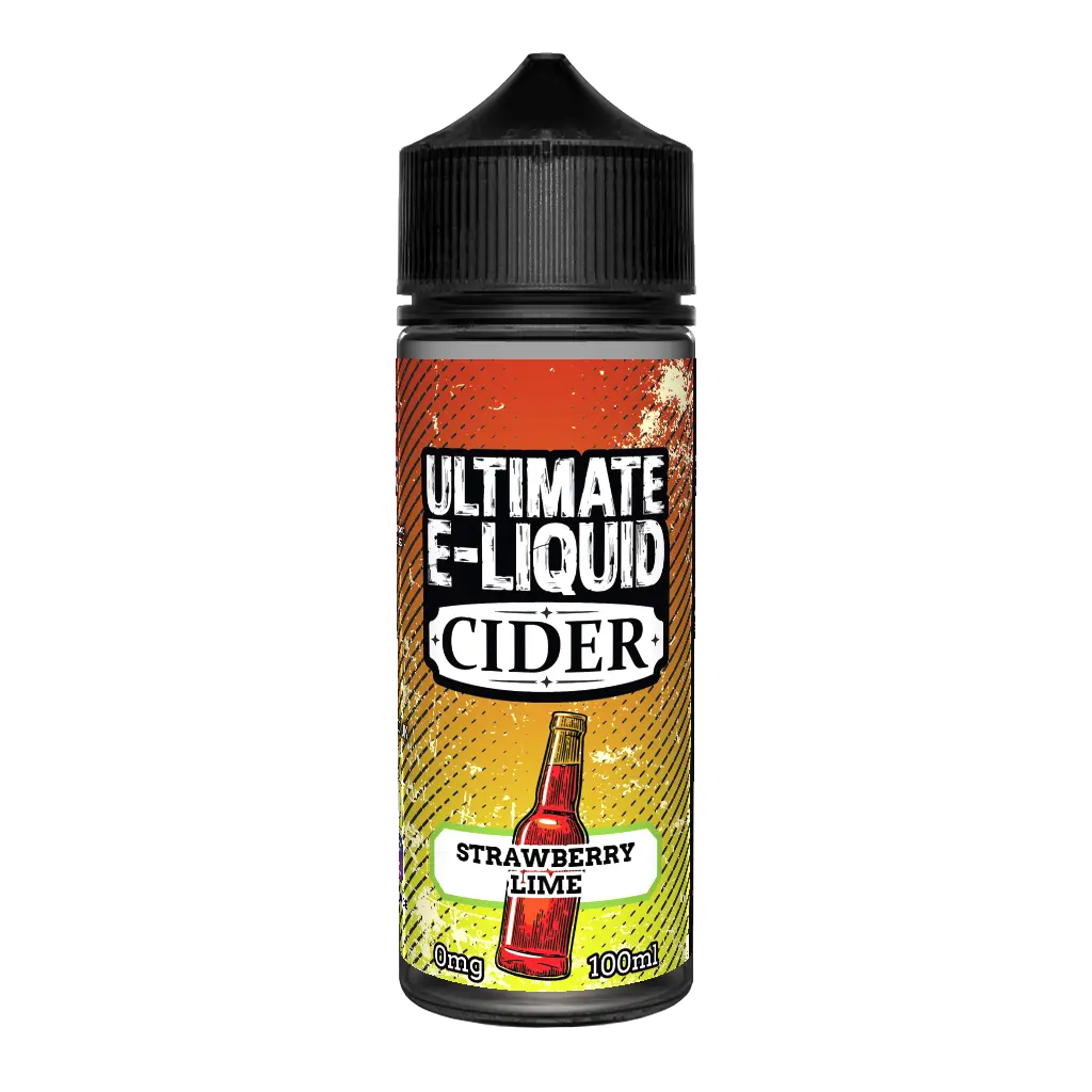 Strawberry Lime by Ultimate E-Liquid Cider | 100ml Shortfill