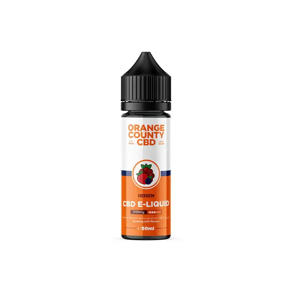 Heisen 1500mg Orange County CBD E-Liquid 50ml