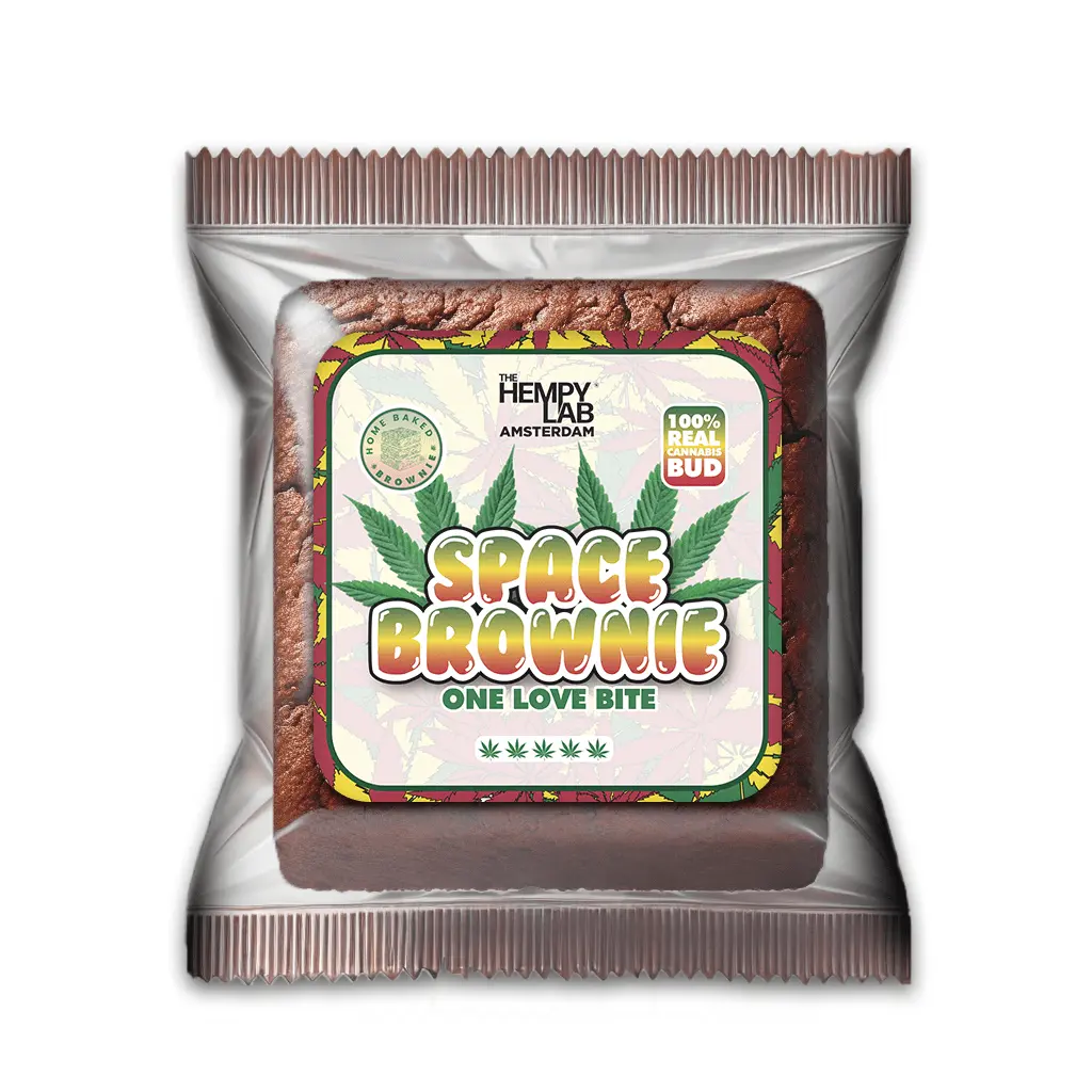 Space Brownie One Love Bite  by The Hempy Lab | CBD Brownies
