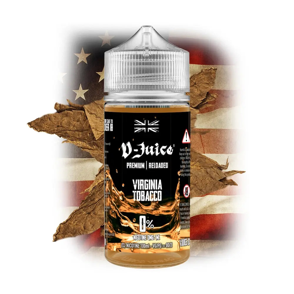 Virginia Tobacco by V-Juice 100ml Shortfill