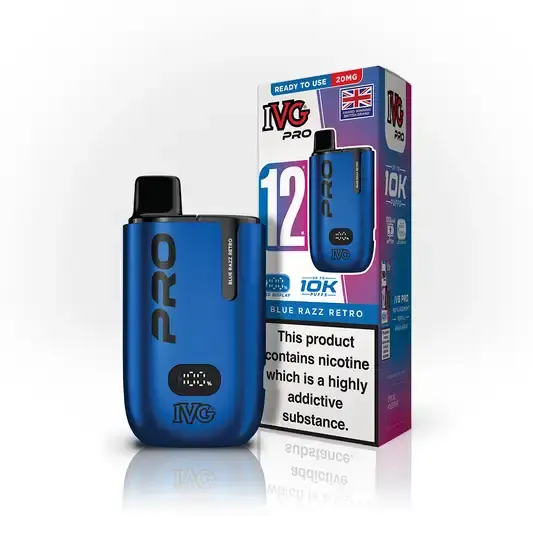 Blue Razz Retro IVG Pro 12