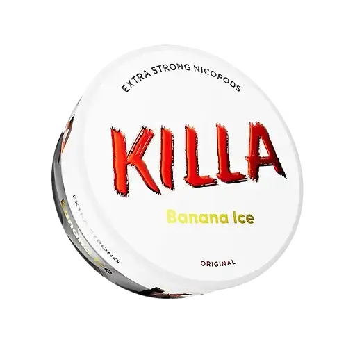Kills Nicotine pouches - Banana Ice flavoured nicotine pouch