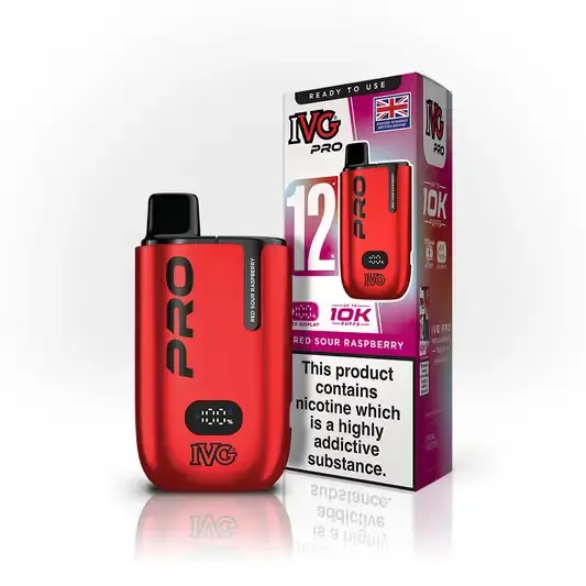 Red Sour Raspberry IVG Pro 12