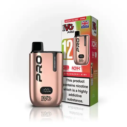 Strawberry Kiwi by IVG PRO 12 Starter Kit Strawberry Kiwi IVG Pro 12