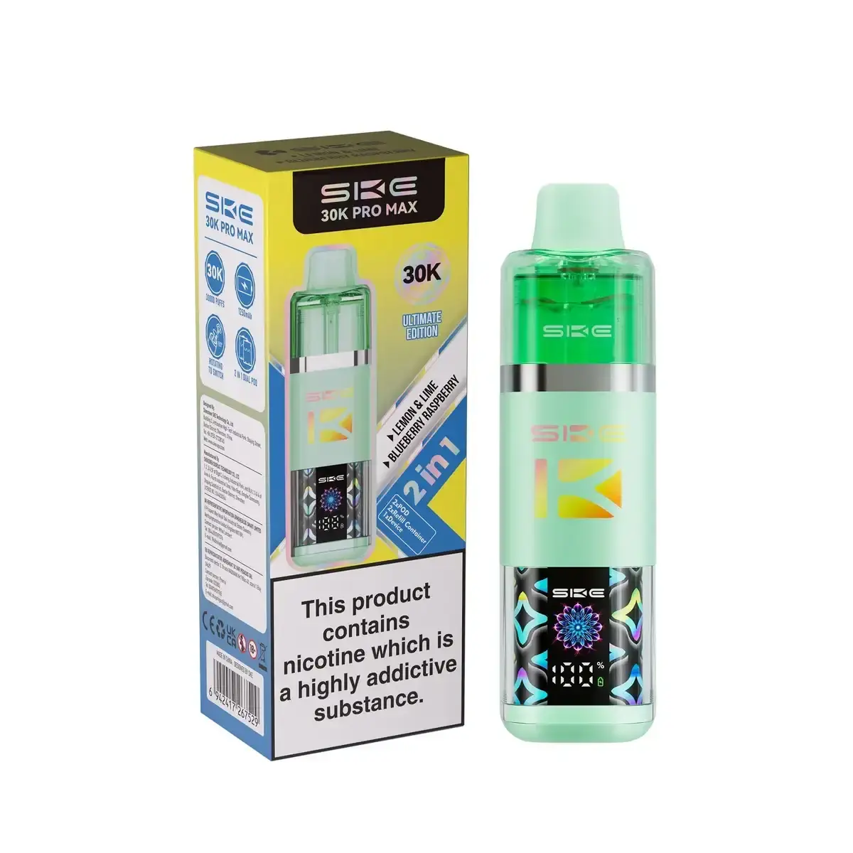 Ultimate Edition SKE 30K PRO MAX Prefilled Pod Vape Kit