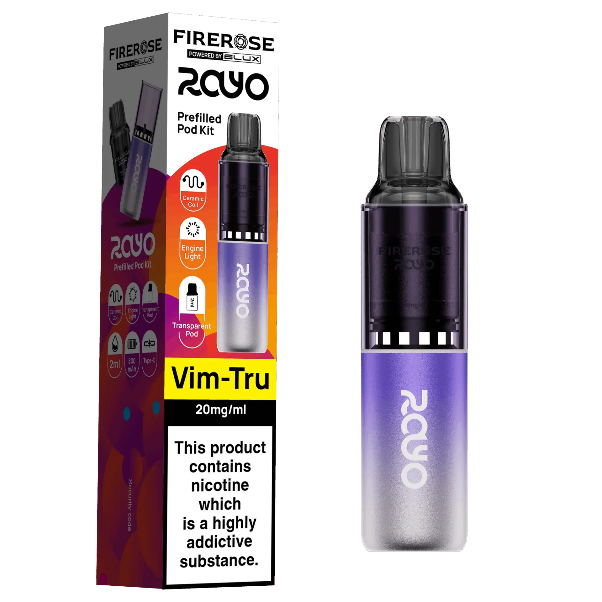 Vim-Tru by Elux Firerose Rayo 600