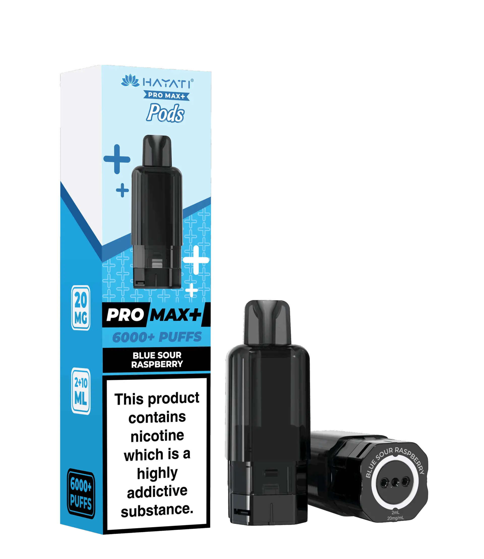 Blue Sour Raspberry Hayati Pro Max Plus Pods