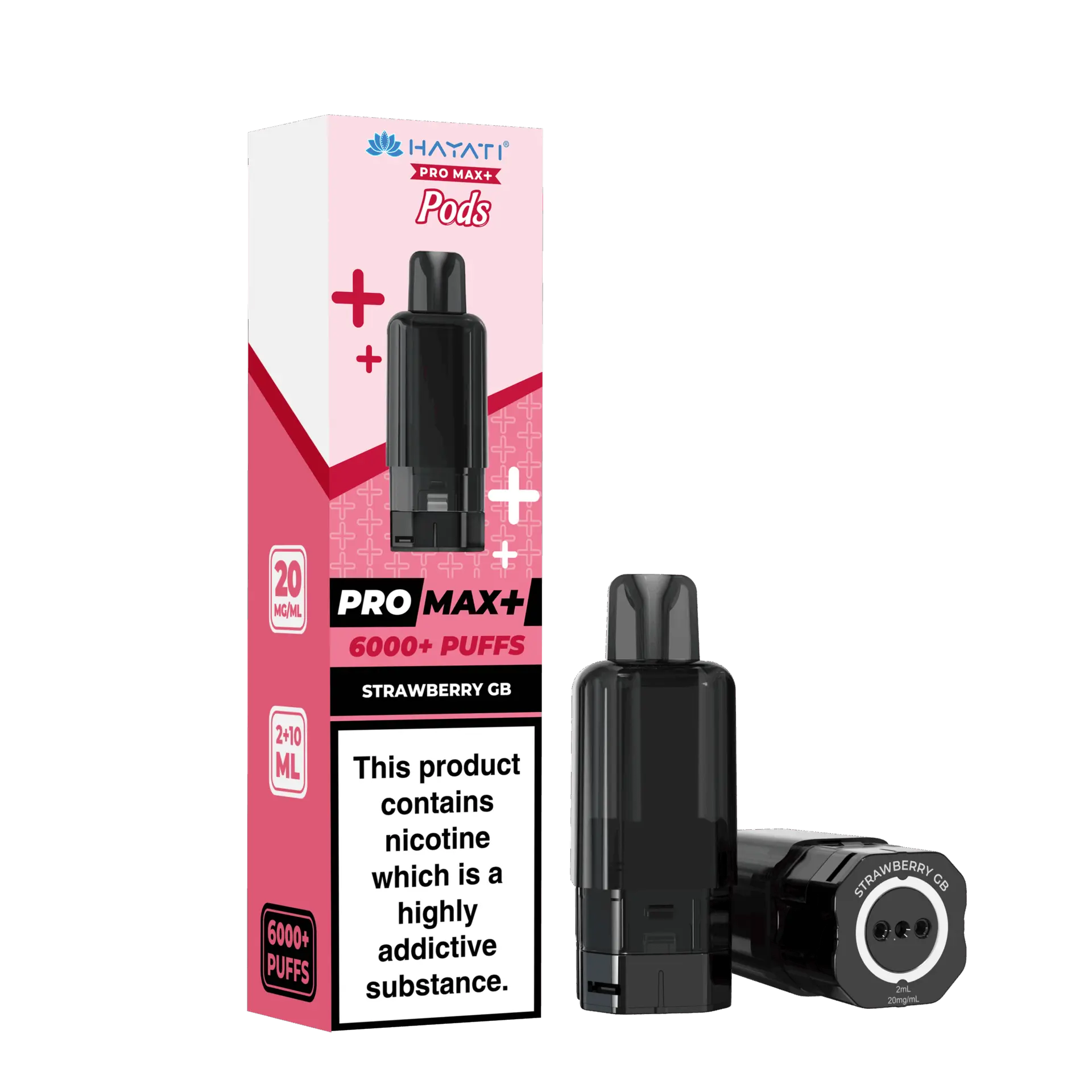 Strawberry GB Hayati Pro Max Plus Pods 6000
