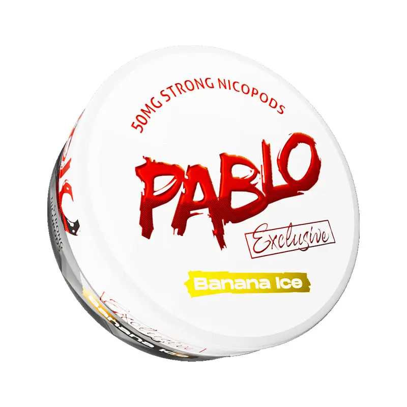 PABLO Exclusive Banana Ice | Nicotine Pouches | 20 Pack | 50mg