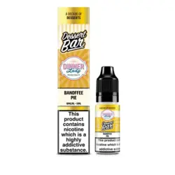Banoffee Pie Dessert Bar Dinner Lady Salts Dinner Lady 10ml Nic Salts