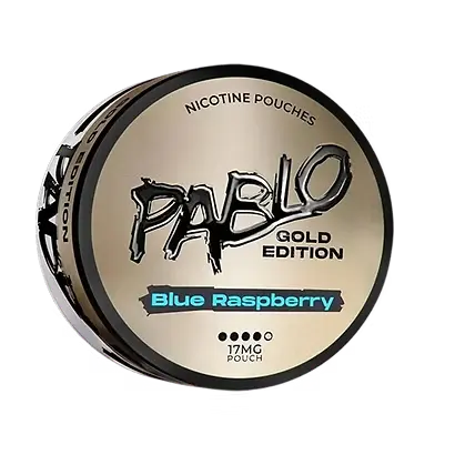 Pablo Golden Edition Blue Raspberry Nicotine Pouches Pablo Golden Edition Blue Raspberry Nicotine Pouches