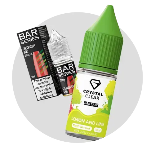 Nicotine salt e-liquids