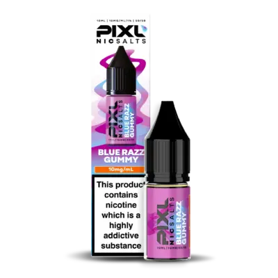 PIXL NIC SALTS 10ML - BLUE RAZZ GUMMY 10MG
