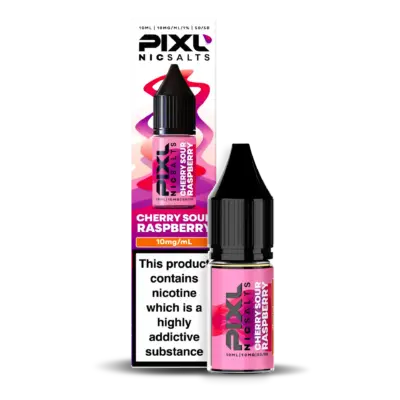 PIXL NIC SALTS 10ML - CHERRY SOUR RASPBERRY 10MG